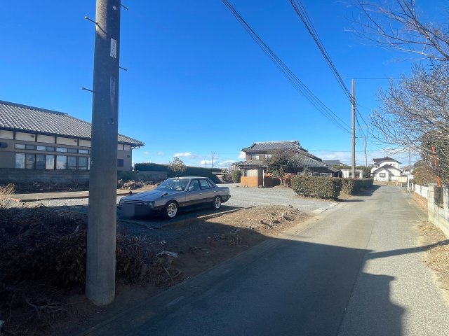 【前面道路含む現地写真】 | 深谷市宿根　売地　全1区画　　
