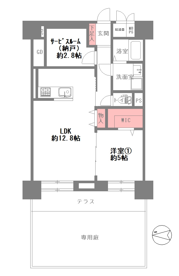 【間取り】の画像