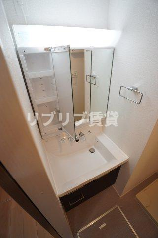 ラメゾン385の洗面所