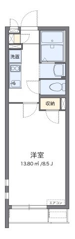 クレイノミソラⅡの間取り|代表的な間取のため実際の間取とは異なる場合があります
