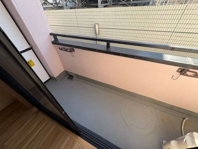ベルメゾンのバルコニー