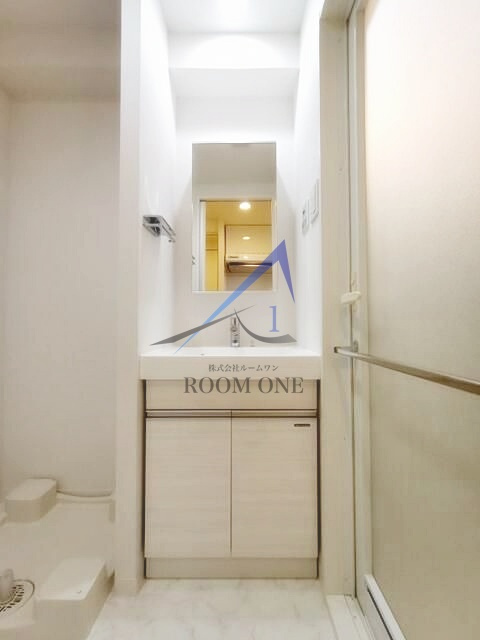 クレイシア芝浦ウォーターフロントの洗面所|洗面台です。