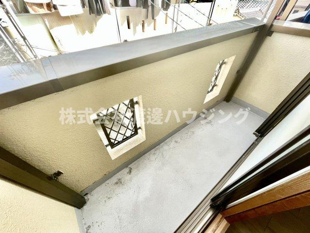 藤田町5丁目貸家のバルコニー