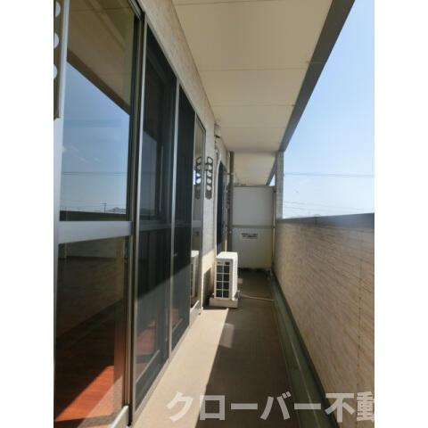 フォブールインフィニⅠのバルコニー