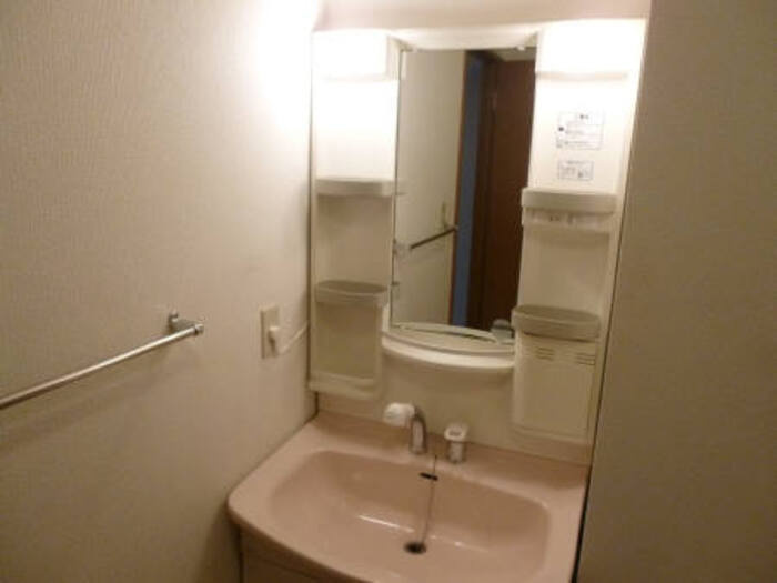 ベルメゾンの洗面所