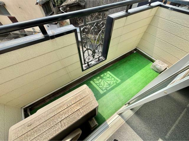 メゾン・ド・KY西飾磨のバルコニー