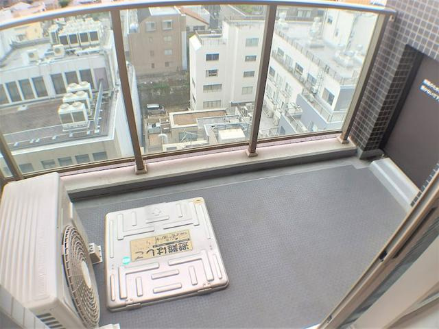 レジディア市ヶ谷Ⅱ のバルコニー