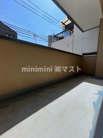 サンティエ福島吉野のバルコニー
