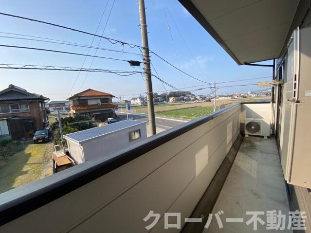 フォブールときわのバルコニー
