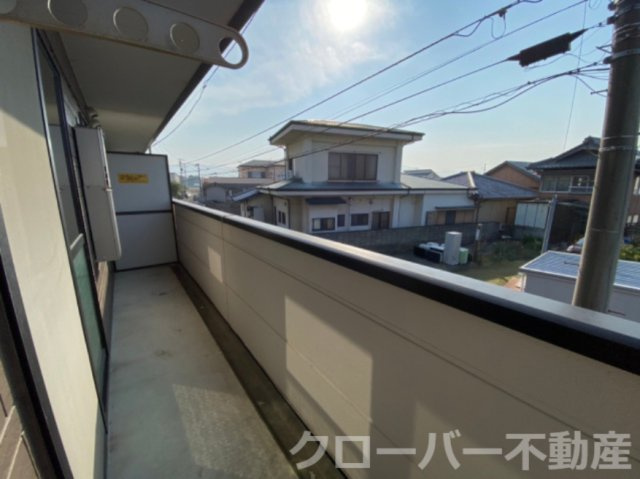 フォブールときわのバルコニー