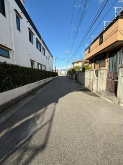 【前面道路含む現地写真】 | 西宮市　上田東町　中古戸建