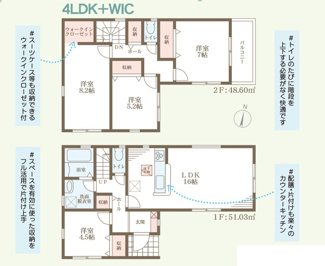 【間取り】 | リーブルガーデン堺市東区大美野６期 | 間取り図