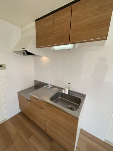 久留米市国分町のアパートのキッチン