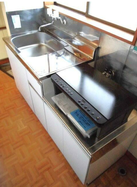 中野区野方１丁目のアパートのキッチン