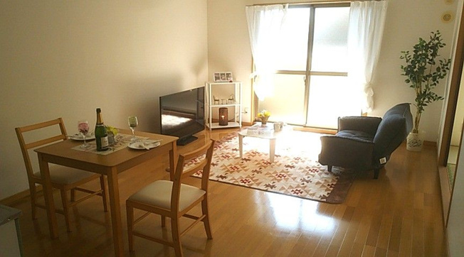 【居間・リビング】 | ノーブルコート21 | 現況優先です。