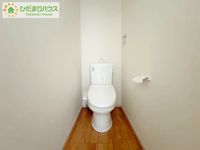 ひたちなか市田彦1期　新築戸建のトイレ|温水洗浄便座ついてます(^^♪