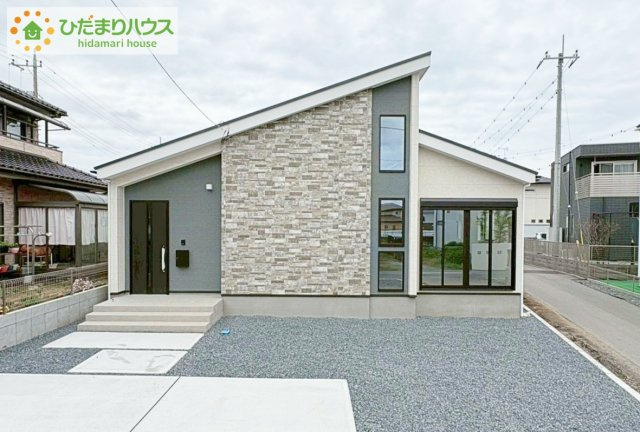 ひたちなか市田彦1期　新築戸建の外観|閑静な住宅地で叶える穏やかな新生活☆彡