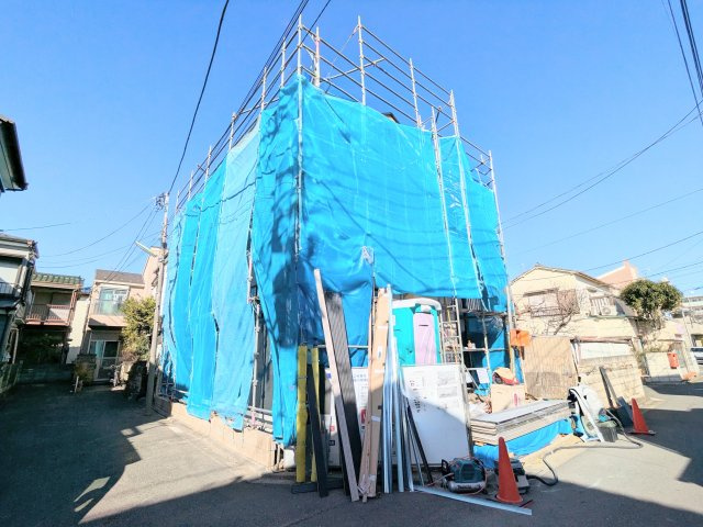 葛飾区西水元２丁目の新築戸建の外観|～現地外観写真～