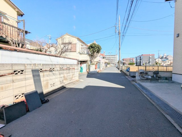 葛飾区西水元２丁目の新築戸建の前面道路含む現地写真|～前面道路含む現地写真～