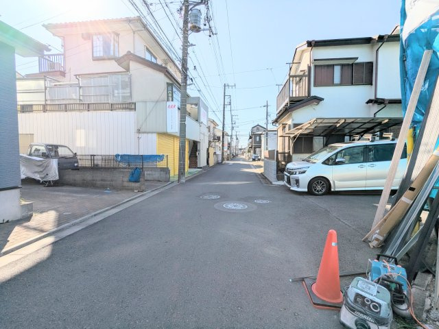 葛飾区西水元２丁目の新築戸建の前面道路含む現地写真|～前面道路含む現地写真～