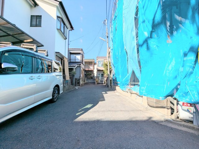 葛飾区西水元２丁目の新築戸建の前面道路含む現地写真|～前面道路含む現地写真～