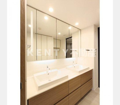 【洗面所】 | パークコート白金長者丸 | 洗面設備