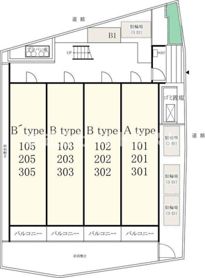 【区画図】 | リブリ・Hasuda