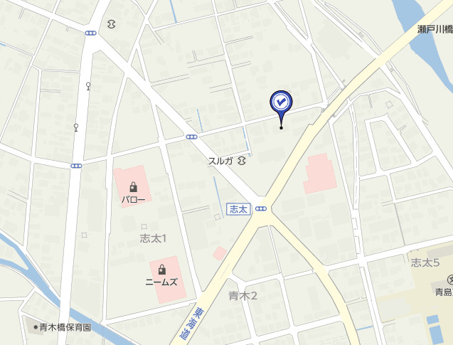 グローリーノーブルの地図