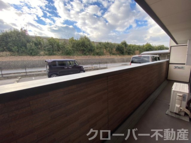 フォブール中村のバルコニー