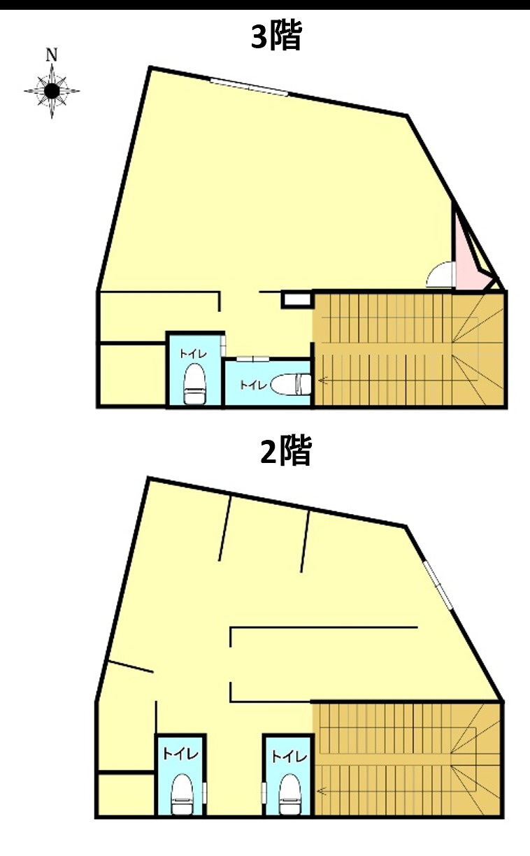 豊橋市駅前大通一丁目32-2ビルの間取り