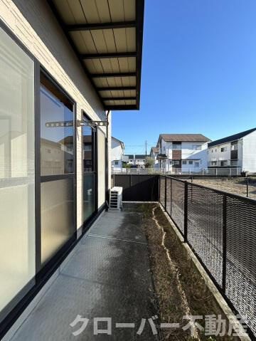 フォブール大森のバルコニー