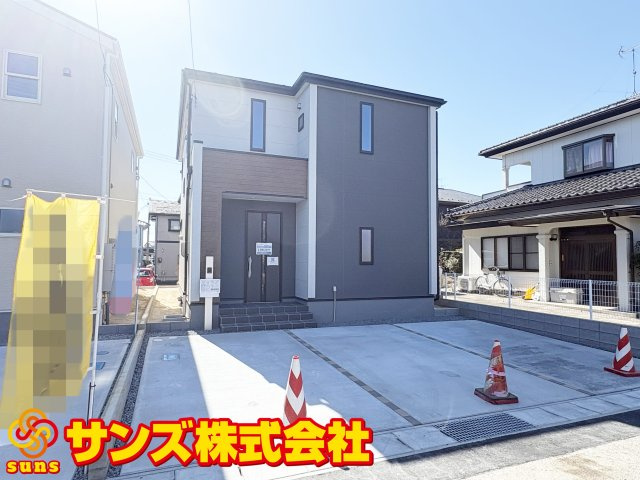 郡山市安積町荒井字安倍　　　　1号棟　　　安積第1小学校、安積中学区　の外観|北東側から見た外観
