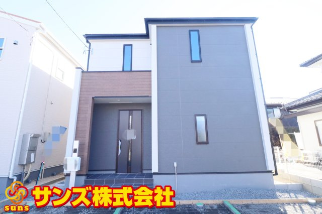 郡山市安積町荒井字安倍　　　　1号棟　　　安積第1小学校、安積中学区　の外観|北側から見た外観