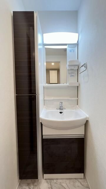 クリスタルコート大山の独立洗面台