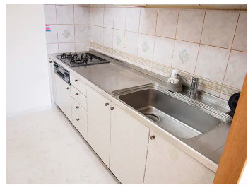 【キッチン】 | JKハイム | きれいなキッチンです