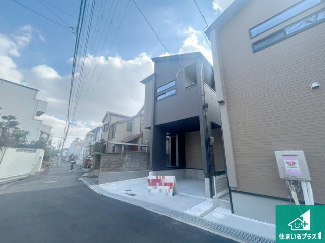 西宮市段上町　新築一戸建ての外観|お客様に長く安心して住んでいだだける事にこだわった家づくり！住んでからのアフターサービスにもしっかりと取り組んでいます！