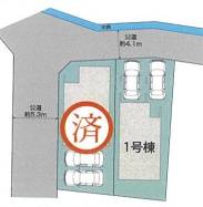 西宮市段上町　新築一戸建ての区画図|全2区画