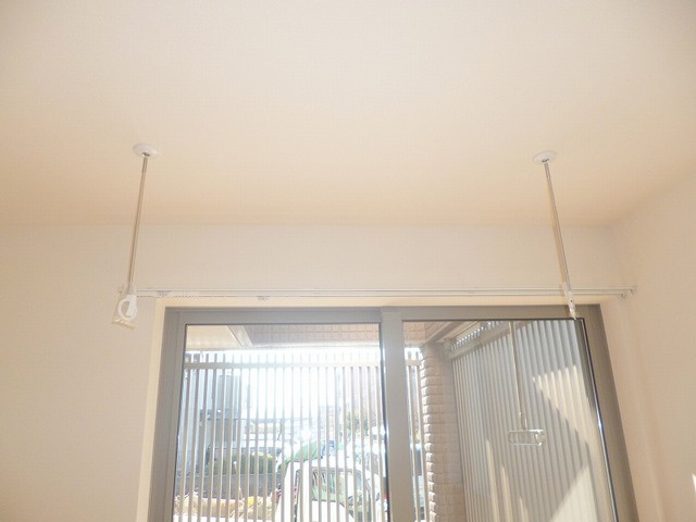 エスポワール宮前の内装|★便利な室内物干しフック★