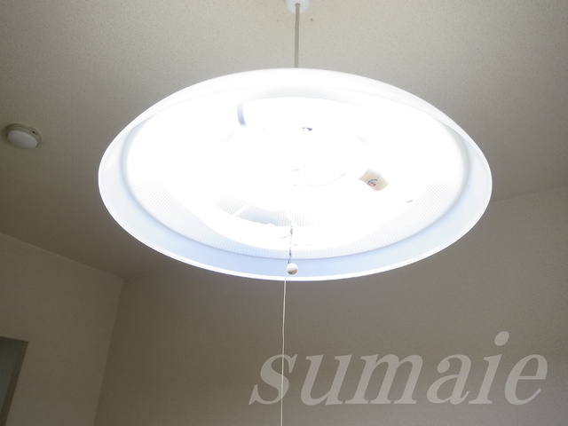 グリーンパーク飛鳥の居間・リビング|照明付きです！