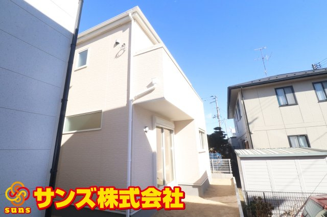 郡山市安積町荒井字安倍　　　　2号棟　　　安積第1小学校、安積中学区　の外観|南西側から見た外観