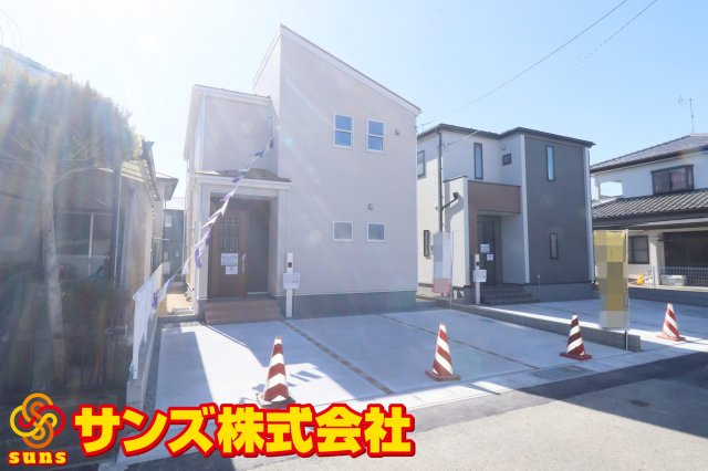 郡山市安積町荒井字安倍　　　　2号棟　　　安積第1小学校、安積中学区　の外観|北東側から見た外観