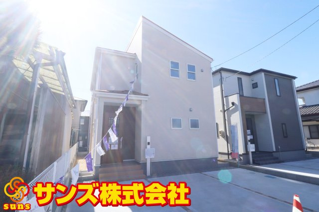 郡山市安積町荒井字安倍　　　　2号棟　　　安積第1小学校、安積中学区　の外観|北東側から見た外観