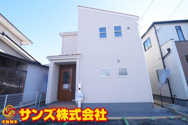 郡山市安積町荒井字安倍　　　　2号棟　　　安積第1小学校、安積中学区　の外観|北側から見た外観