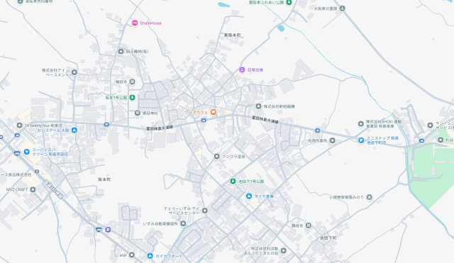 和泉市東阪本町　第3期　新築一戸建ての地図