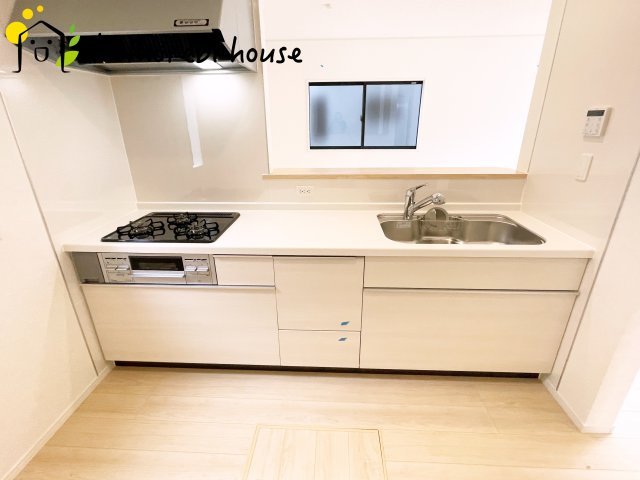 鴻巣市鴻巣　第1　新築一戸建て　クレイドルガーデン　02のキッチン|キッチンです