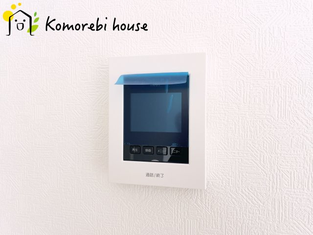 鴻巣市鴻巣　第1　新築一戸建て　クレイドルガーデン　02の防犯設備|モニター付インターホンです