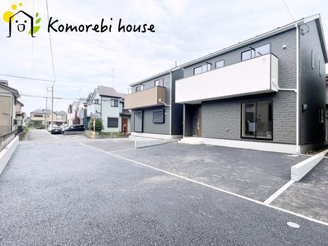 鴻巣市鴻巣　第1　新築一戸建て　クレイドルガーデン　02の前面道路含む現地写真|前面道路含む現地写真です