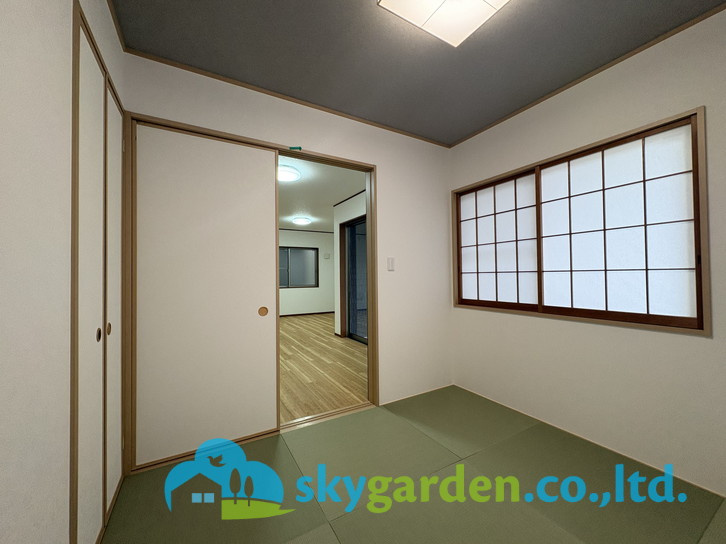 藤沢市高倉　中古戸建の和室|きれいな和室です