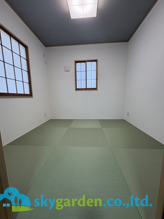 藤沢市高倉　中古戸建の和室|明るい和室です
