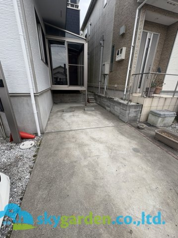 藤沢市高倉　中古戸建の駐車場|駐車場です